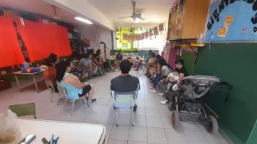 El Centro Cuidar de Vía Honda. La pequeña fallecida vivía muy cerca, pero no estaba registrada allí.