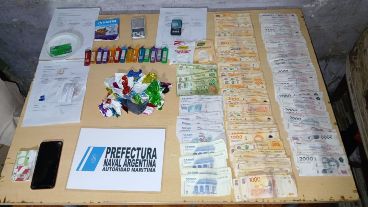 En el operativo secuestraron cocaína y marihuana.
