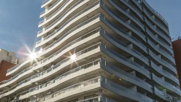 Una de las torres céntricas afectadas