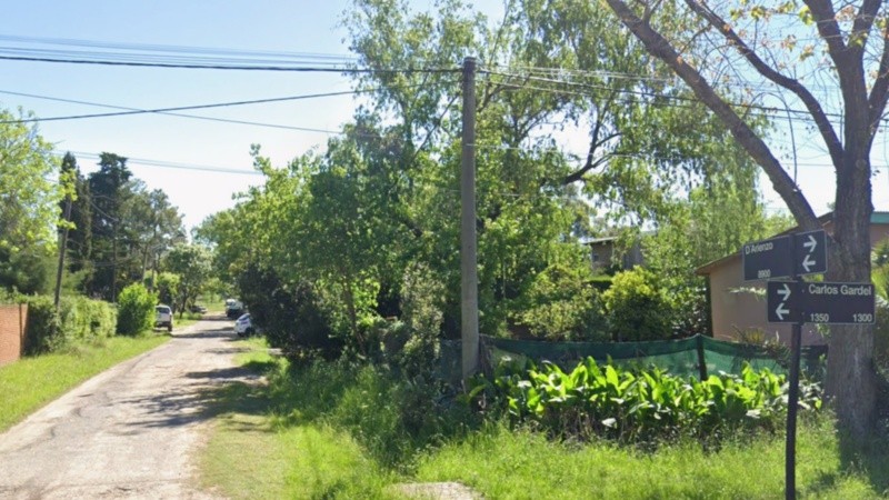 La zona donde ocurrió el operativo de los agentes agredidos.