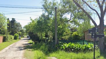 La zona donde ocurrió el operativo de los agentes agredidos.