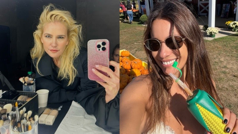 Valeria Mazza y Pampita.