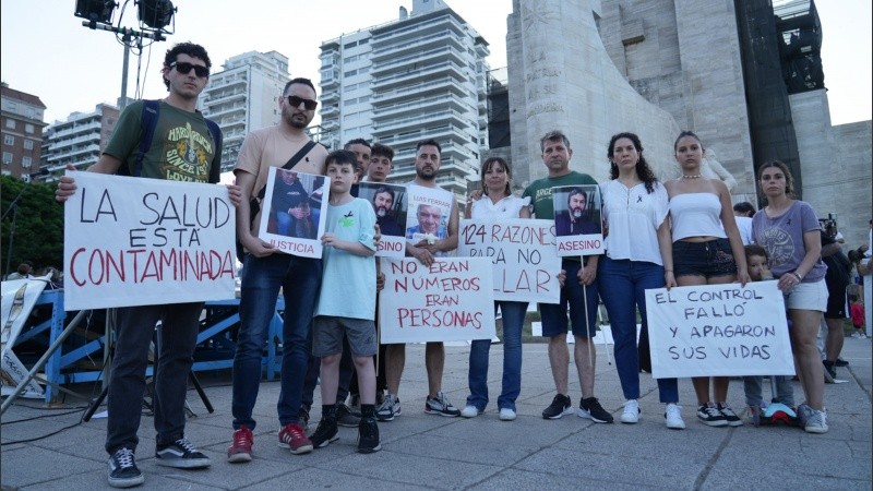 Rosario fue sede de la primera marcha federal de víctimas del fentanilo.