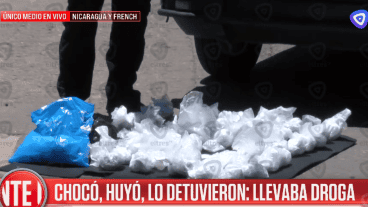 El conductor y la acompañante fueron aprehendidos y el niño fue trasladado. Es el hijo de la mujer detenida.