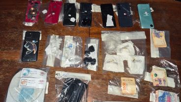 Los elementos secuestrados en los allanamientos de este miércoles en la zona noroeste.