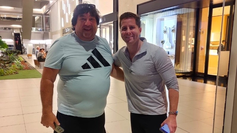 Muñoz con el alcande de Panamá en abril del 2025 (@GuilleEMunoz) 