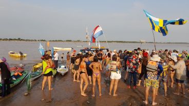 En marzo se hizo una remada que unió Formosa con Rosario.