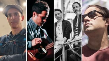 Artistas del sello Planeta X Discos: Andrés Mantello, Juani Favre, Matilda y Oscar Favre.