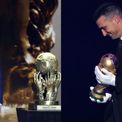 Trump dijo que “ama” a la Argentina y Scaloni entró de guantes blancos con la Copa