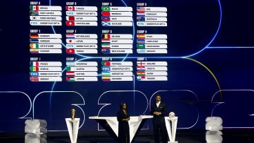 el sorteo del Mundial se realizó este viernes en Estados Unidos