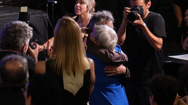 Liliana Herrero fue una de sus ángeles guardianas en los tiempos oscuros (Alan Monzón/Rosario3) 