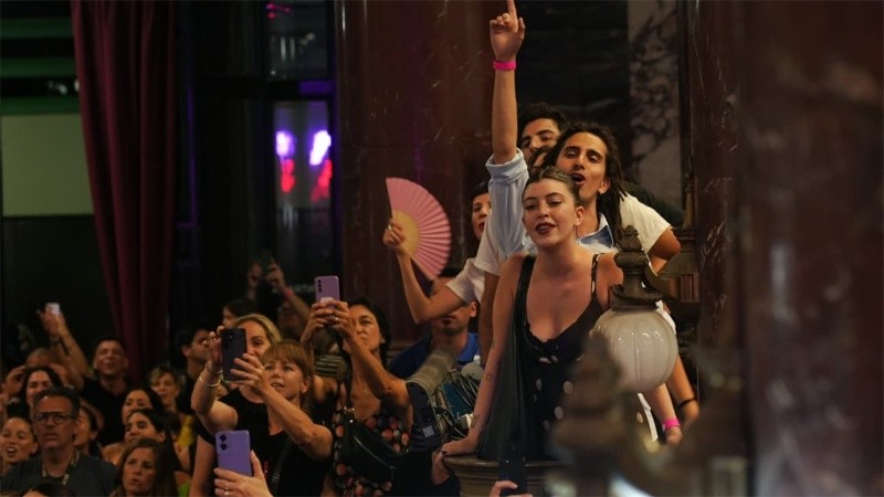 Los fans cantaron con Fito cada tema.