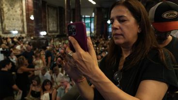 Los fans cantaron con Fito cada tema.