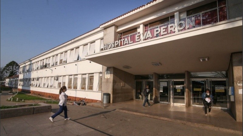 Los heridos fueron atendidos en el hospital Eva Perón.