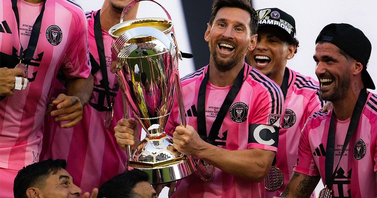 De la mano de Lionel Messi y De Paul, Inter Miami se coronó campeón de ...