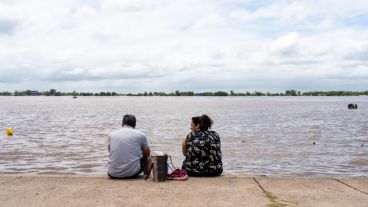Clima tiempo verano río parque costa aire libre calor