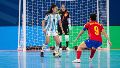 Argentina finalizó cuarta en su primer mundial de futsal.