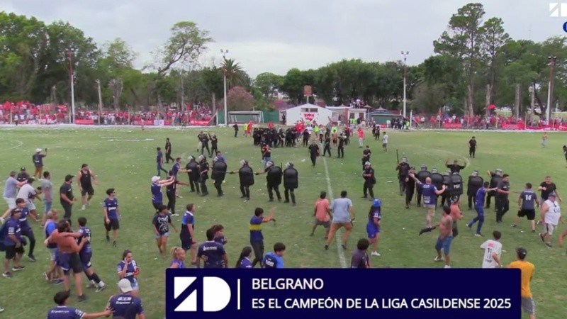 Captura de video de la transmisión Zona Deportiva