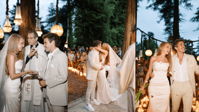  Rocío Pardo y Nicolás Cabré protagonizaron una romántica boda. 
