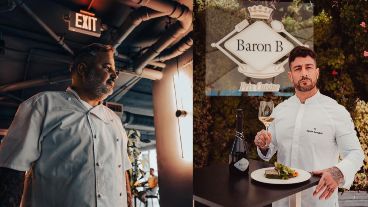 Los cocineros de la ciudad de Santa Fe, Alfaro y Baragiola, serán de la partida este jueves.