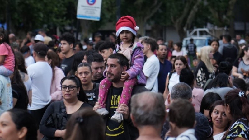 Encendido del árbol de la ciudad.