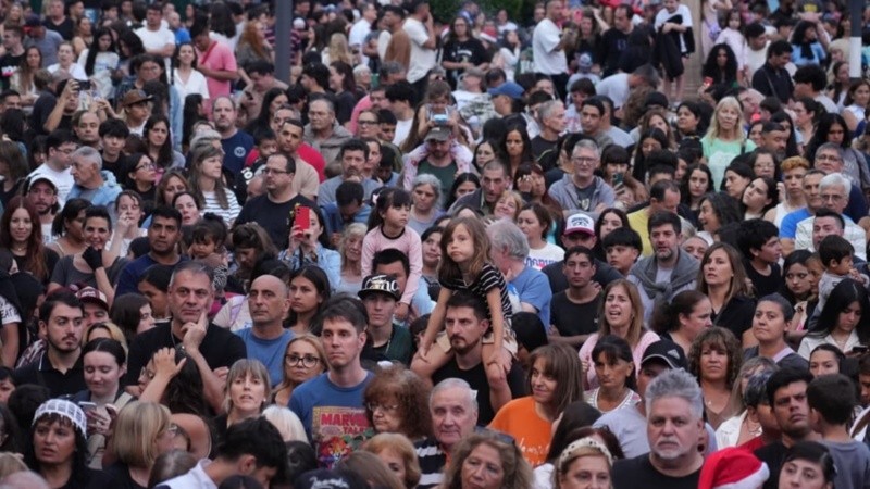 Encendido del árbol de la ciudad.