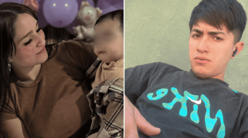 El papá de la beba apuñalada continúa prófugo. 