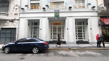 La sede de la AFA en calle Viamonte al 1300, en la Ciudad de Buenos Aires.