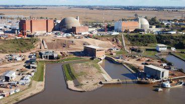 Complejo Nuclear Atucha en Zárate, provincia de Buenos Aires.