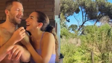 La pareja se construirá la casa en Chapadmadal