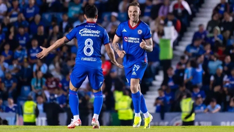 Faravelli y Rotondi, dos de los ex leprosos que jugarán ante Flamengo (