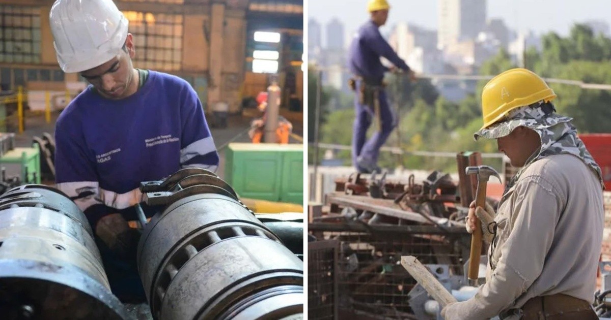 Industria cayó 3,2% interanual en enero; construcción se estabiliza