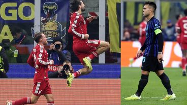 Mac Allister derrotó a Lautaro en Milán (EFE).