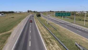 Por el formol derramado, se realizaban desvíos a la ruta 41.