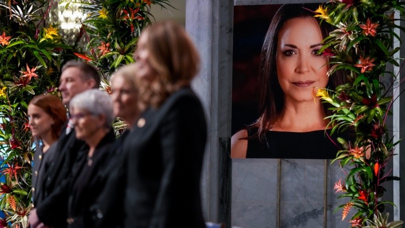 Entrega del Nobel de la Paz 2025 a Corina Machado, sin Corina Machado.