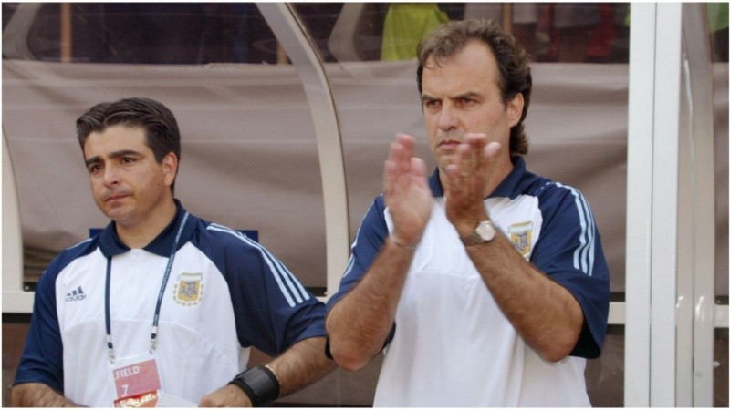  Vivas con el Loco Bielsa en la selección argentina.