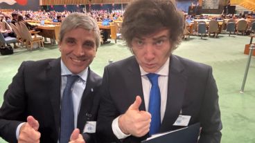 Caputo dijo que hay una "clara confianza de los inversores" en la presidencia de Milei.