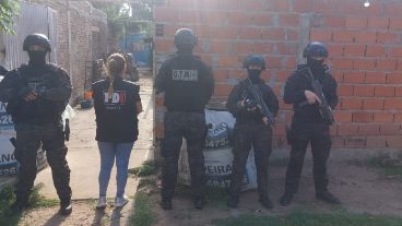 La PDI contó con la colaboración del Grupo Táctico Multipropósito para el procedimiento.