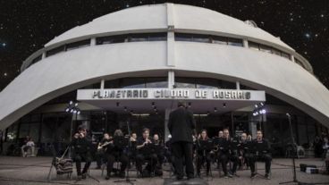 El Ensamble Municipal de Vientos de Rosario.