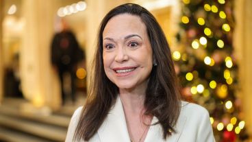 La líder venezolana no pudo llegar para recibir el Nobel, pero ya está en Oslo.