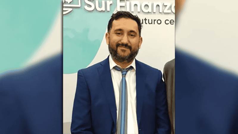  El titular de Sur Finanzas, Ariel Vallejo.