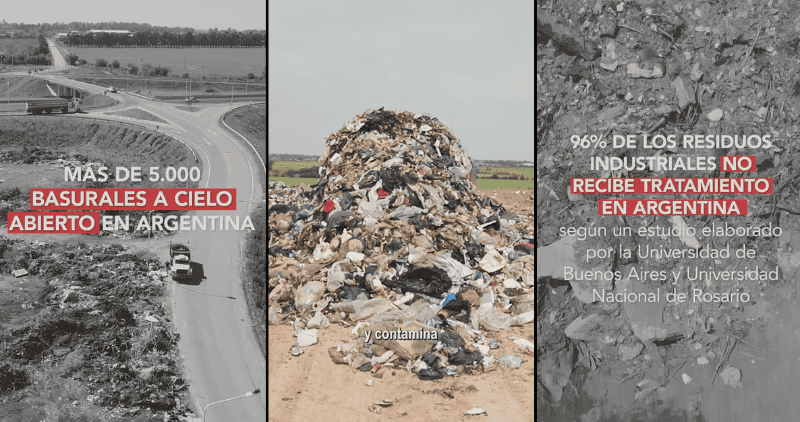 Catries advirtió sobre la situación de los basurales clandestinos.