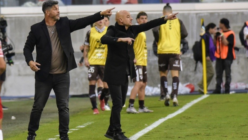 &nbsp;Orsi-Gómez, la dupla técnica que llevó a Platense a lo más alto del fútbol argentino. (Fotobaires)