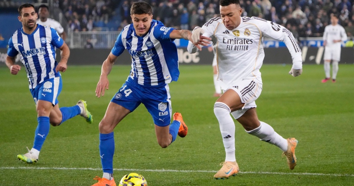 La Liga: el Real Madrid le ganó al Alavés de Coudet y sigue como ...