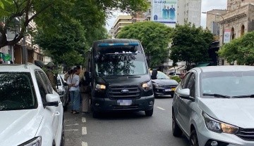 El procedimiento lo hizo la TOE en Pellegrini al 1500, donde Pozzi estaba por tomar un café.