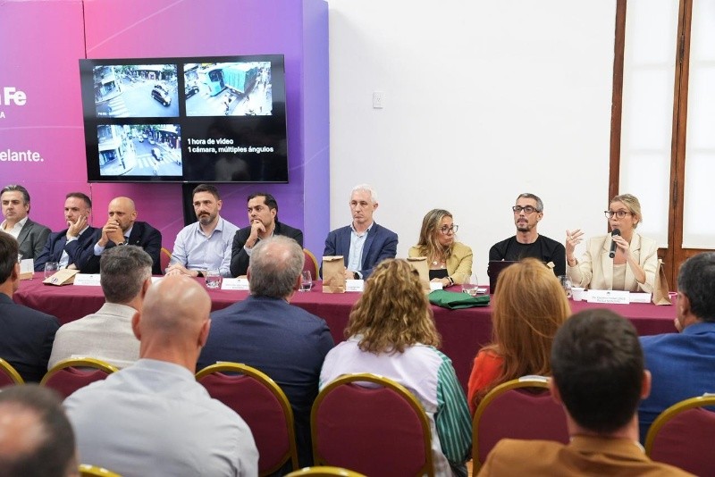 &nbsp;El momento en el que mostraron el funcionamiento del sistema Lince.