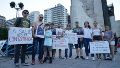 Familiares en una nueva marcha por reclamo de Justicia.
