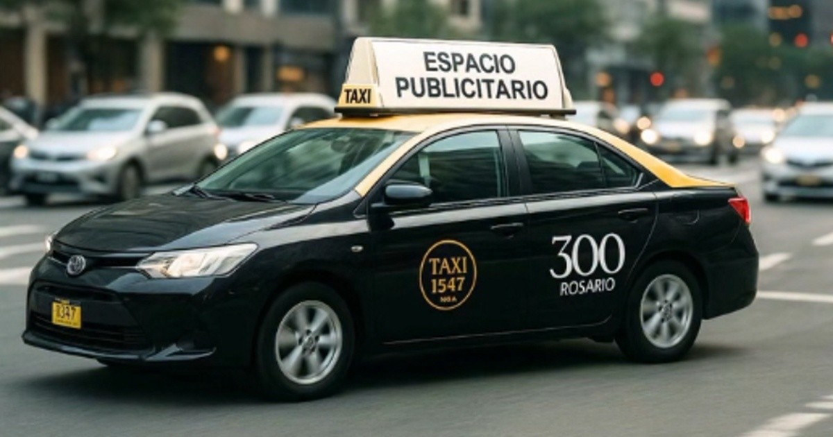 Rosario autorizó publicidad exterior en taxis y eximió los ingresos de impuestos