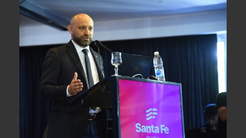 El ministro de Desarrollo Productivo de Santa Fe, Gustavo Puccini