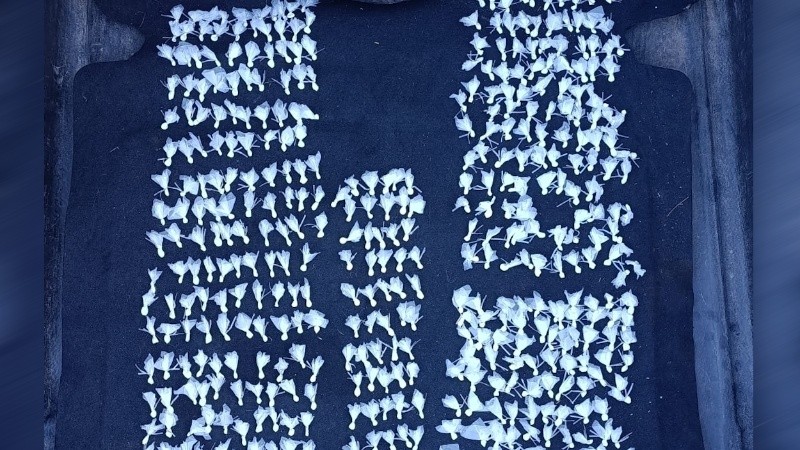 La droga que halló la Policía después del ataque a tiros